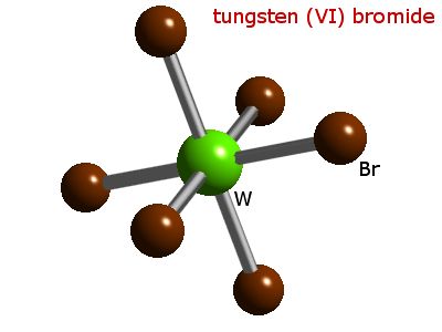 Crystal structure of tungsten hexabromide