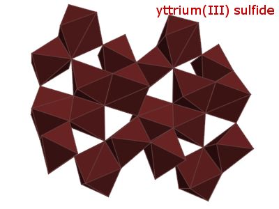 Crystal structure of diyttrium trisulphide