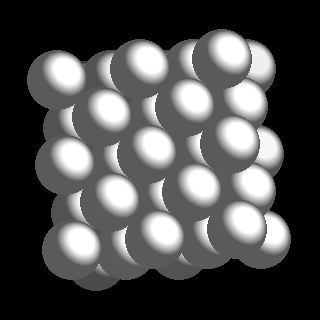 Ag crystal structure