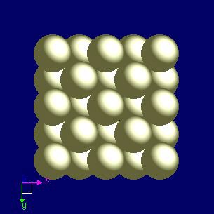 Ir crystal structure