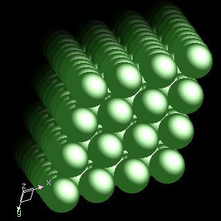 La crystal structure