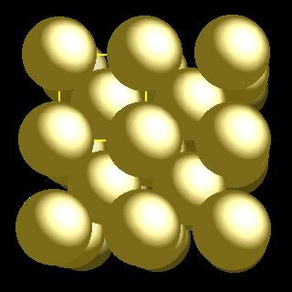 Na crystal structure