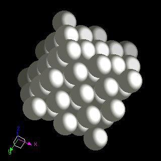 Pd crystal structure